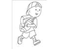 Caillou Coloring Pages 038