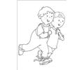 Caillou Coloring Pages 040