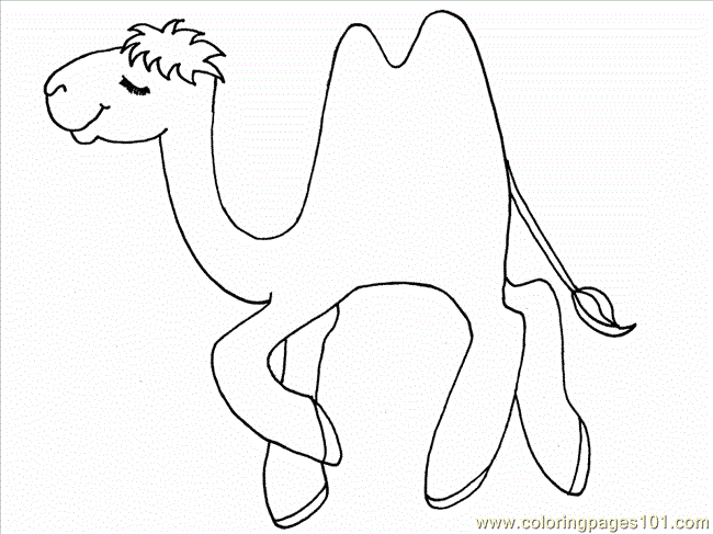 Coloring Pages CaMeL''s (Animals > Camel) - free printable coloring ...