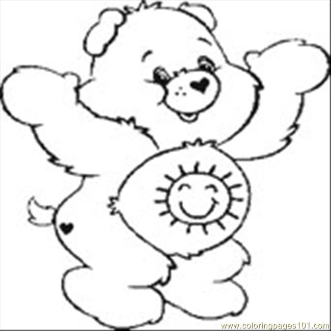 cartoon bears coloring pages - photo #42