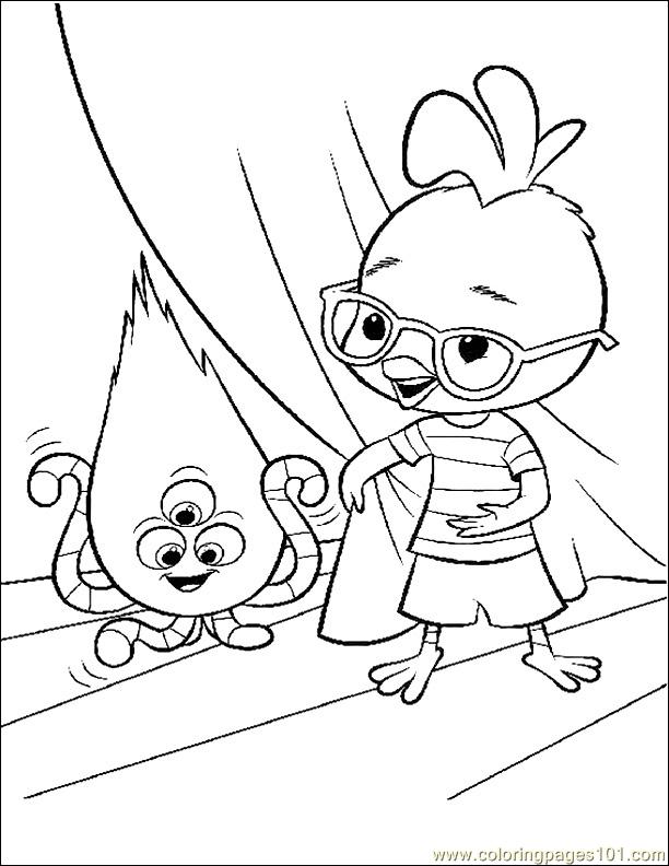Coloring Pages 001 Chicken Little 62 (Cartoons > Chicken Little) - free