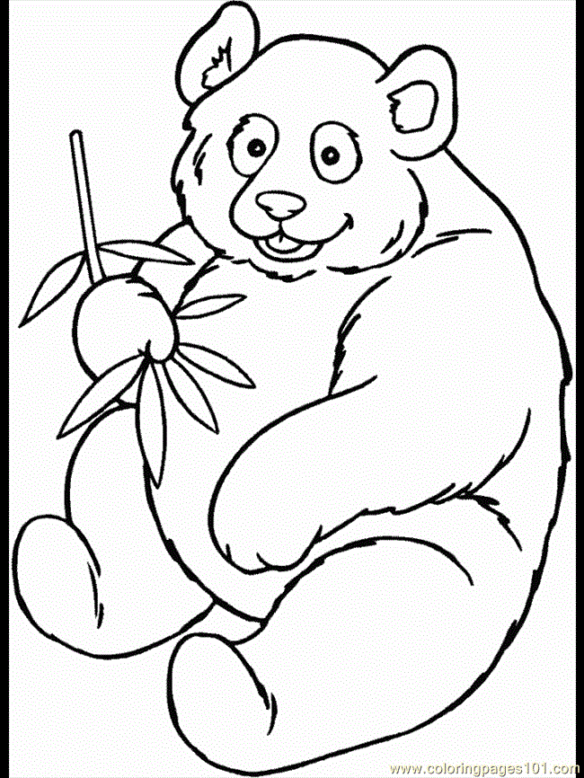 chinese panda coloring pages - photo #14