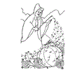 Cinderella Coloring Page 03