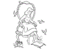 Cinderella Coloring Page 11
