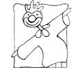Circus Clowns Coloring Page 32
