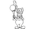 Circus Clowns Coloring Page 35