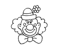 Circus Clowns Coloring Page 38