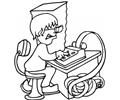 78  Counting Bills Coloring Page