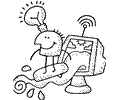 Computer Coloring Page 09