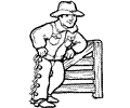 Cowboy Coloring Page 16
