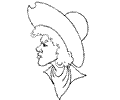 Cowboy Coloring Page 19