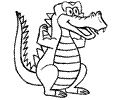 Crocodile Standing 2