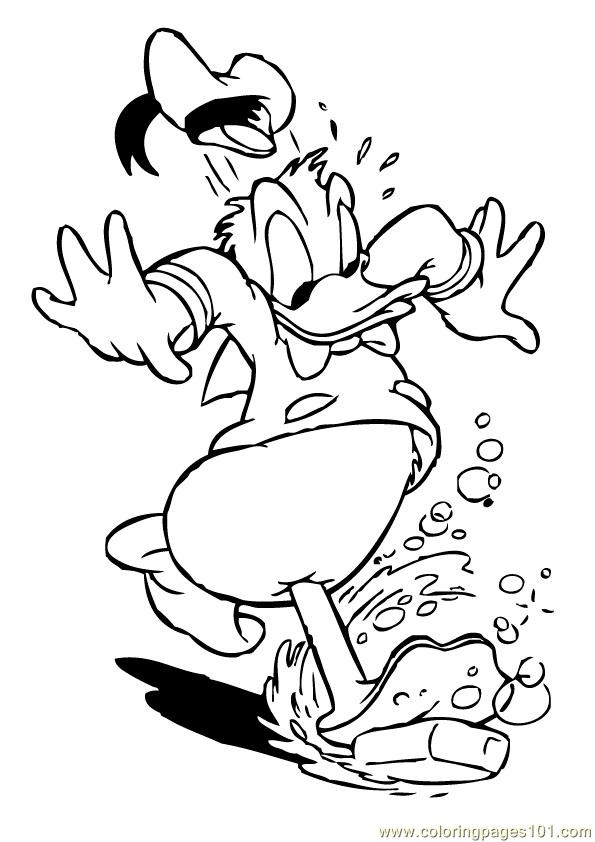 gangster daffy duck coloring pages - photo #13