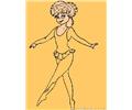 Dancing Coloring Page 01 (23)