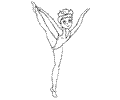 Dancing Coloring Page 01 (2)