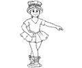 Ballet Coloring Page 20