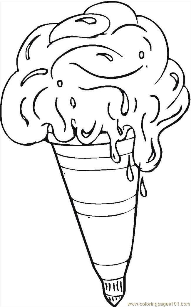 dessert coloring pages - photo #25