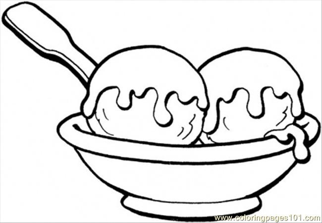 dessert coloring pages - photo #33
