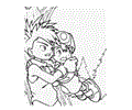 Digimon Coloring Pages 100