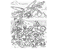 Digimon Coloring Pages 101