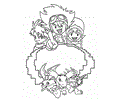 Digimon Coloring Pages 103