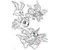 Digimon Coloring Pages 96