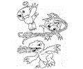Digimon Coloring Pages 98