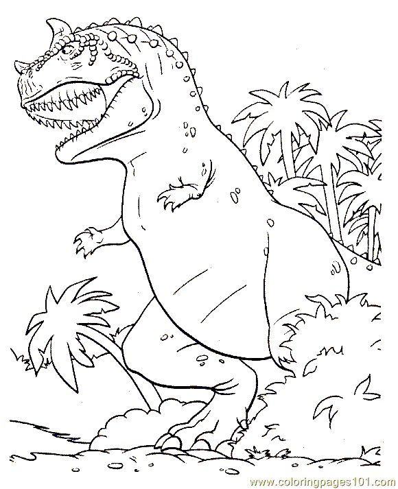Coloring Pages Dinosaur Coloring Page 26 (Animals > Dinosaur) - free