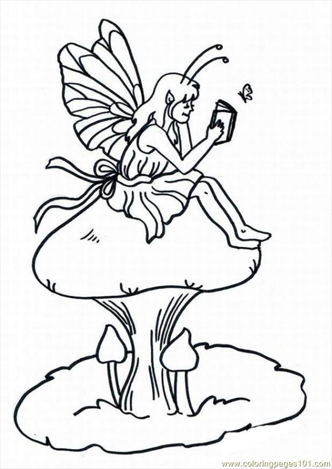 fairy godmother coloring pages - photo #32