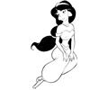Princesses Jasmine Coloring