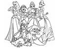 Disney Princess Coloring 1