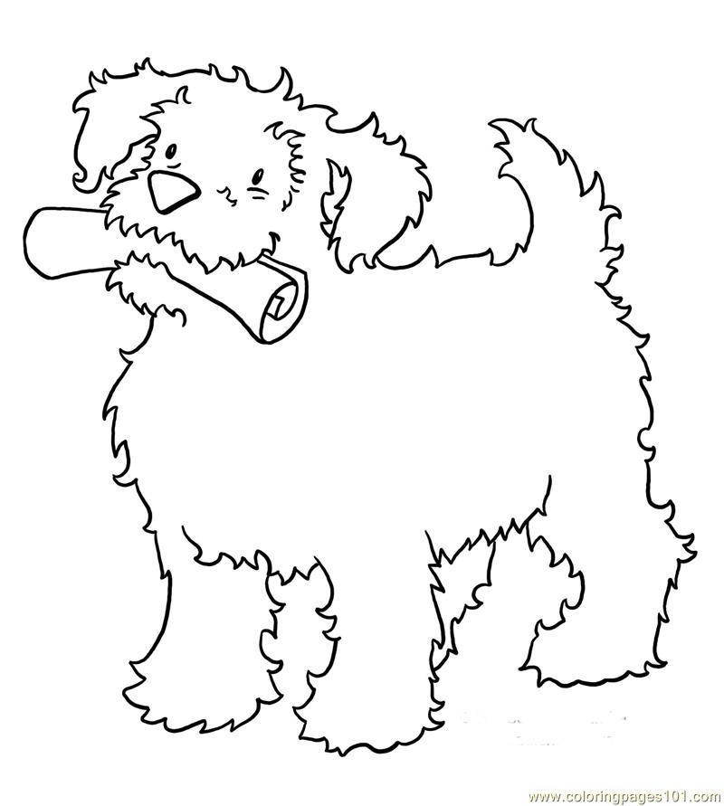 baby dogs coloring pages - photo #23