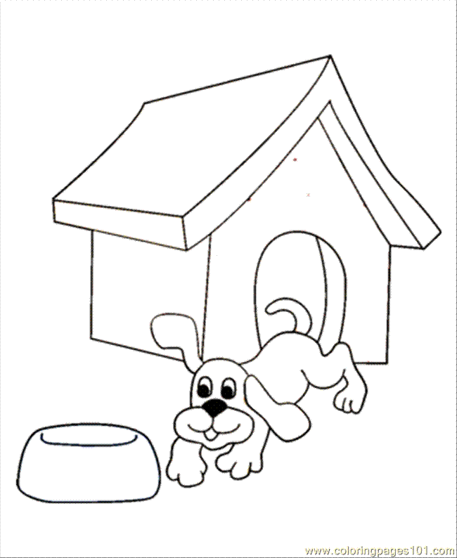 Cute Coloring Pages Of Dogs. Color this Page Online! free