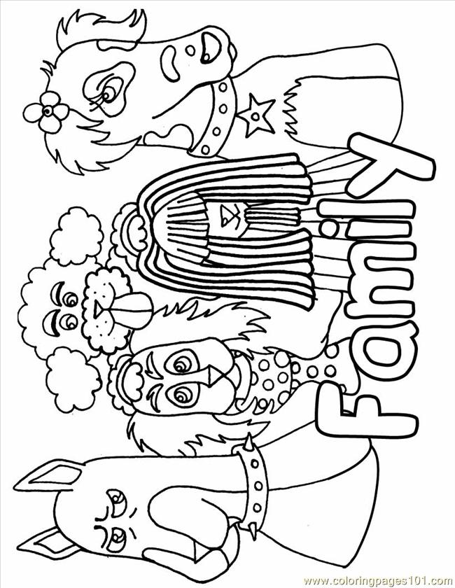 jacobs family coloring pages - photo #13