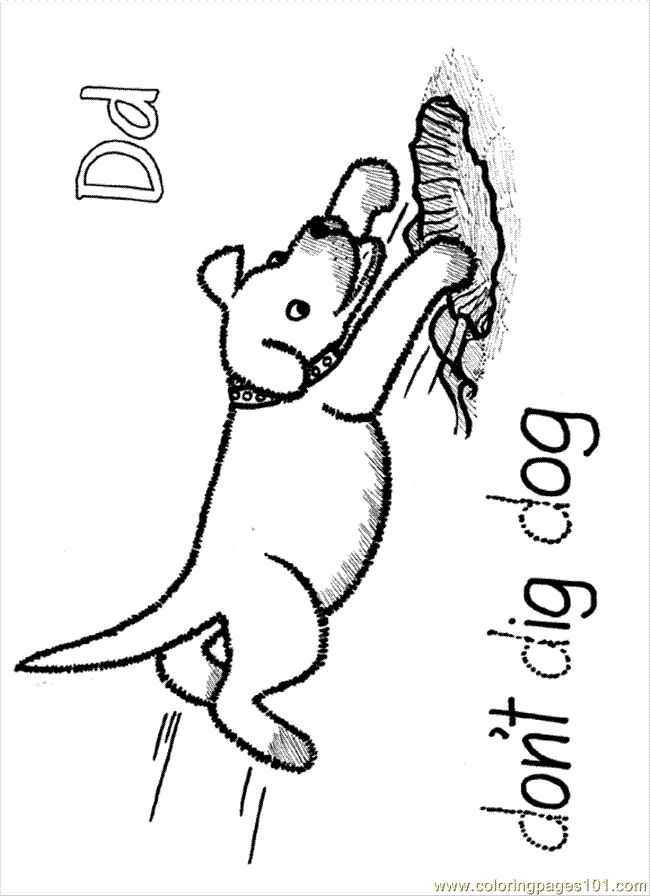 Dig Coloring Page Coloring Pages