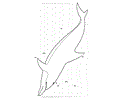 Dolphin Coloring Page 09
