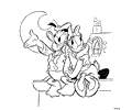 Donald Duck Coloring Page 22