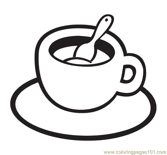 Coloring Pages Drink Coloring Page 16 (Food & Fruits > Drinks) - free