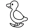 Duck Coloring Page 08