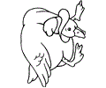 Duck Coloring Page 09