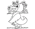 Duck Coloring Page 10