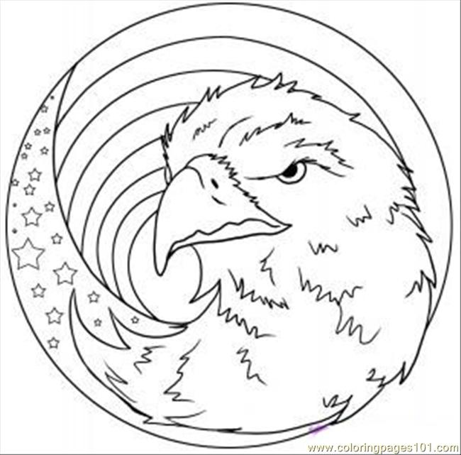 eagle holding a fish coloring pages - photo #19