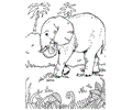 Elephant Coloring Page 19