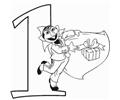 Numbers Coloring Pages 1 Med