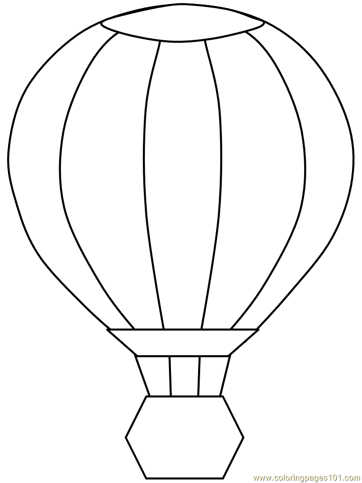 Coloring Pages hot-air-balloon (Other > Farmer or Gardener) - free