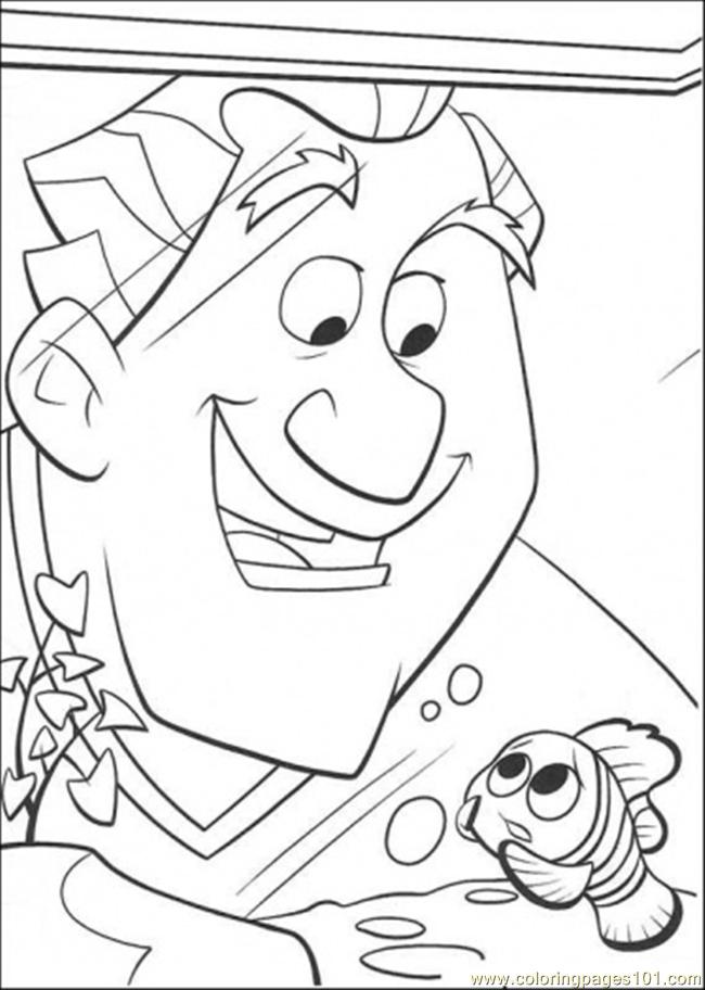 free printable coloring image The Doctor And Nemo