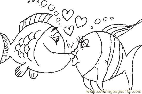 valentine animal coloring pages - photo #24