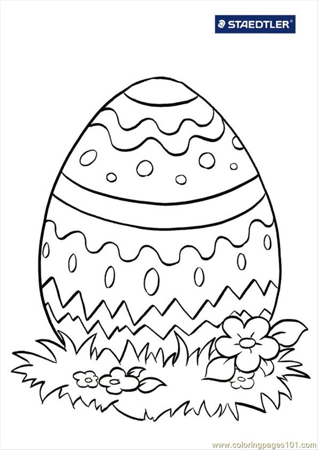 easter eggs coloring pages printable. Colouring Page Easter Egg