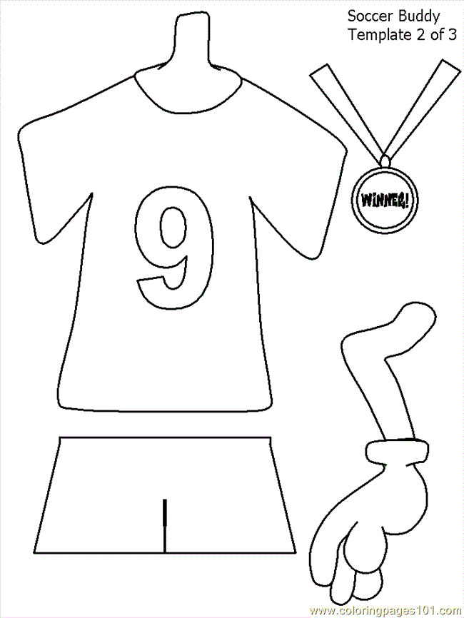 free printable coloring image Bsoccerbuddy2