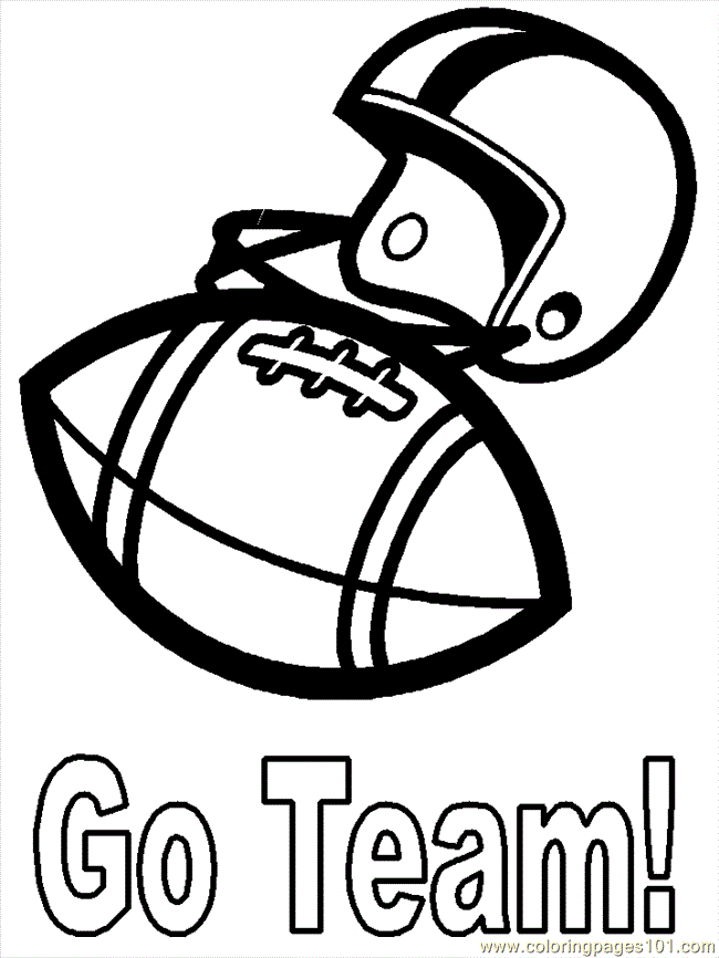 Coloring Pages Football2 (Sports > Football) - free ...